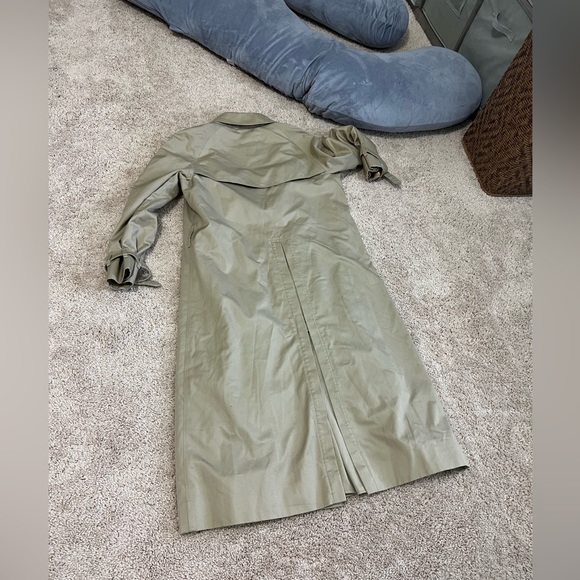 Burberry trench vintage coat usa medium 8 - Picture 8 of 16